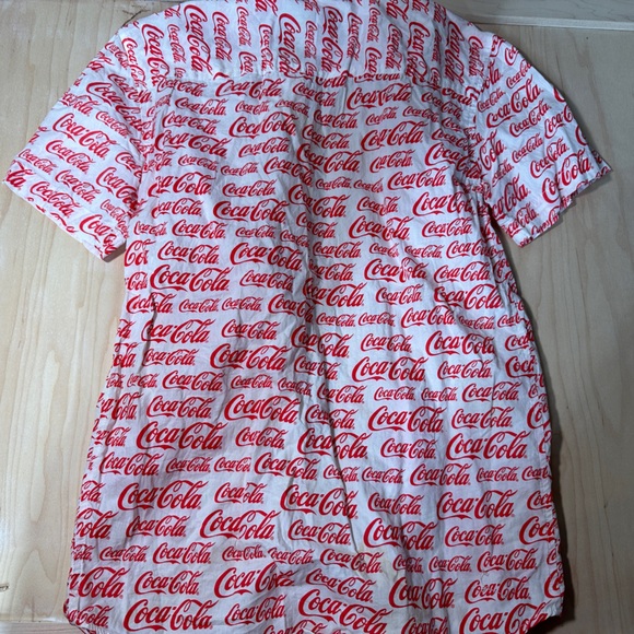 Coca Cola Button Down Shirt - Picture 2 of 8